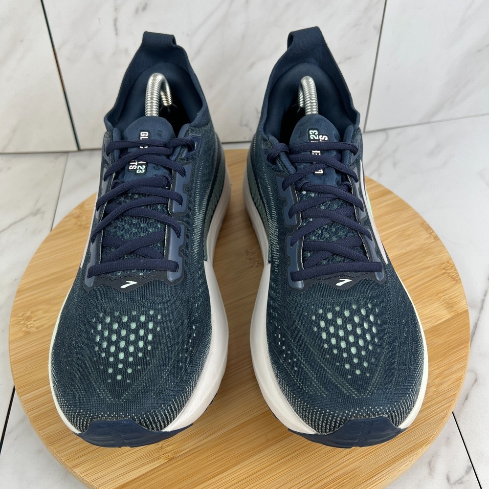 Brooks Glycerin GTS 23 Womens Size 10.5 B Spellbound Yucca Blue Running Shoes - Picture 4 of 12